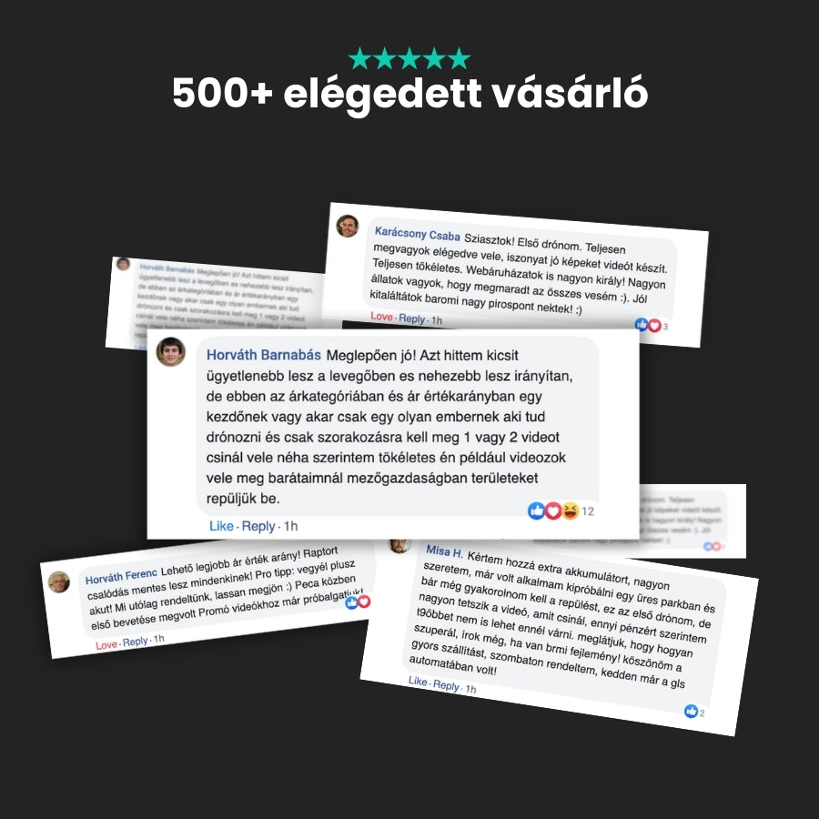 NanoAir™ Raptor - 4K kamerás mini drón