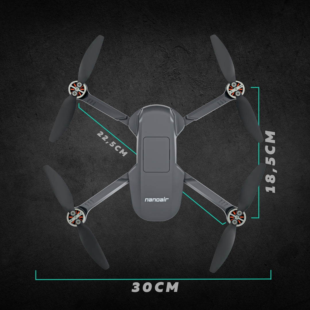 NanoAir™ Raptor B9 - 4K kamerás mini drón