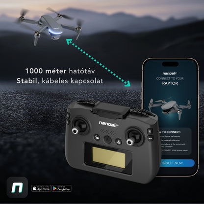 NanoAir™ Raptor - 4K kamerás mini drón