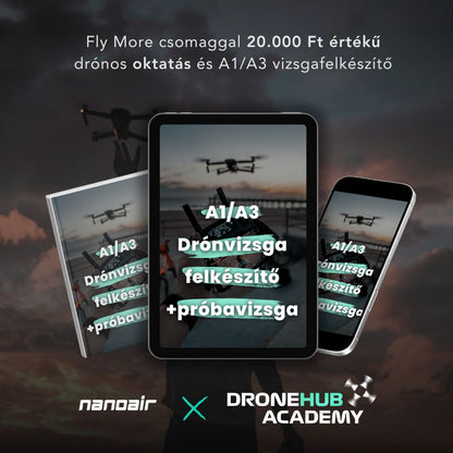 NanoAir™ Raptor - 4K kamerás mini drón