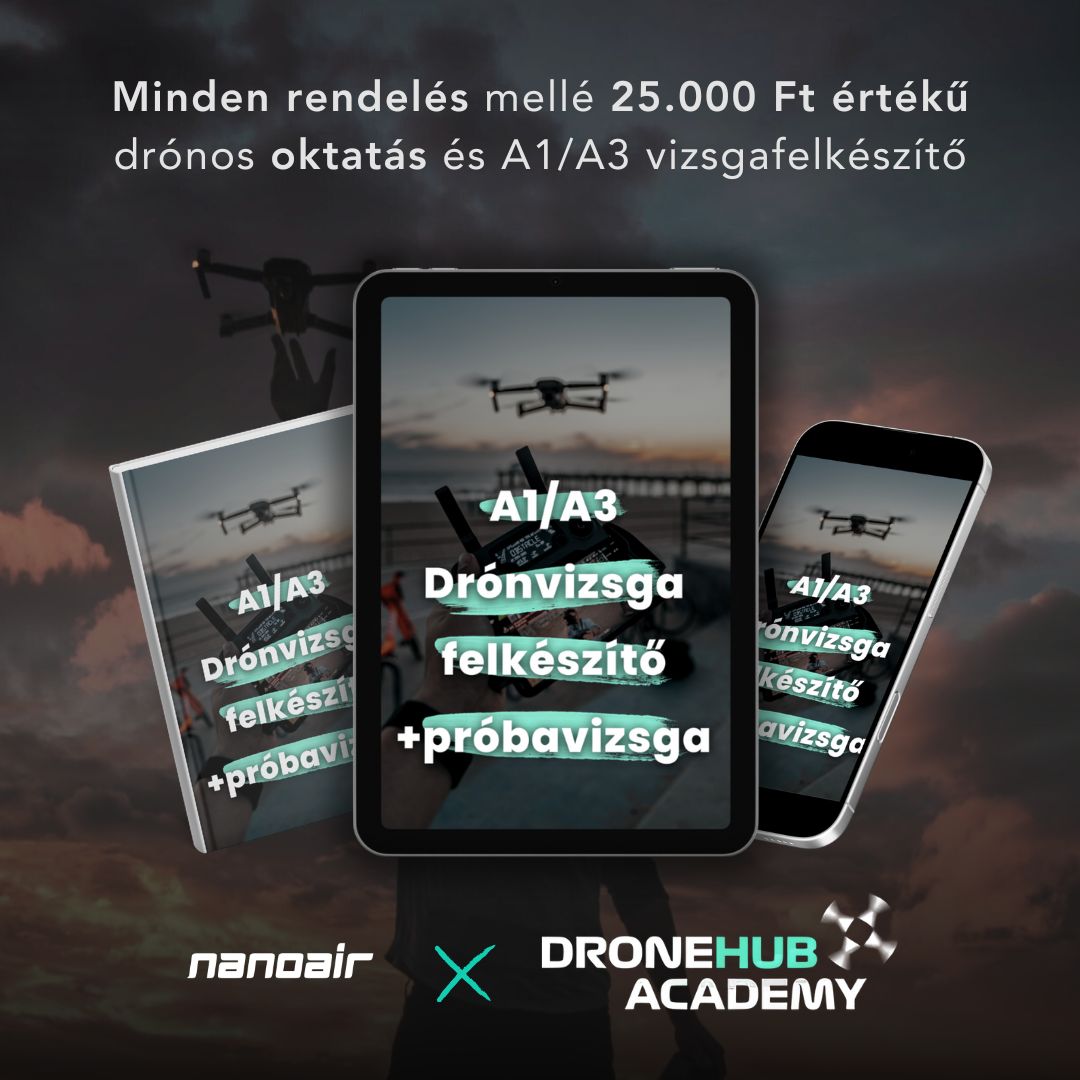 NanoAir™ Raptor - 4K kamerás mini drón